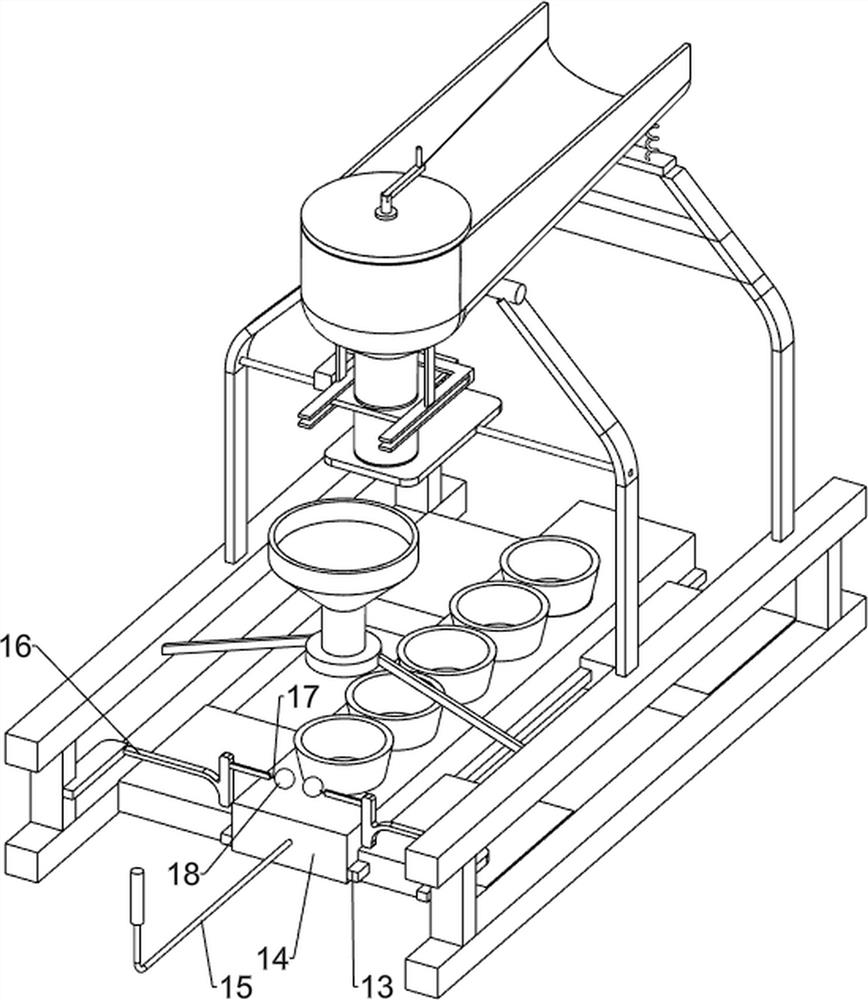 Nutrition bowl auxiliary soil covering device for plant cultivation