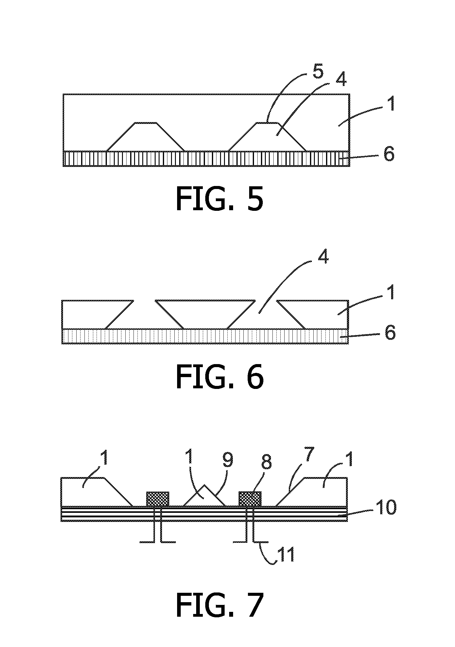 Silicon Deflector on a Silicon Submount For Light Emitting Diodes
