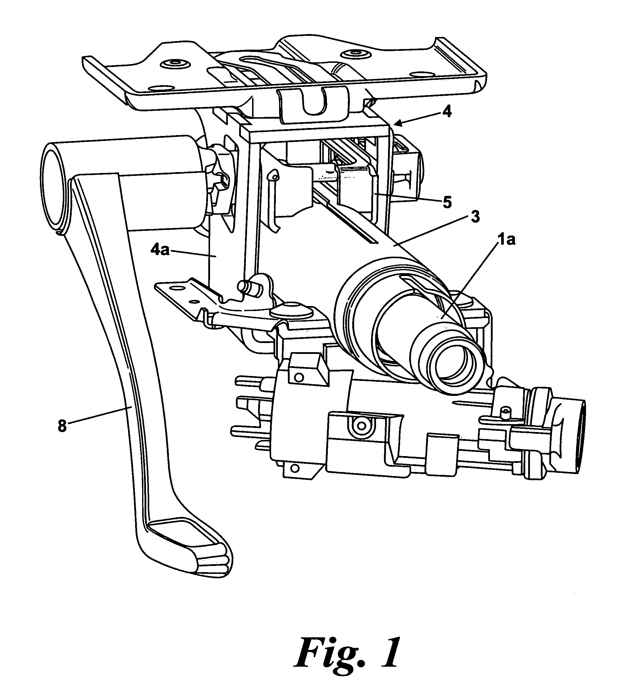 Clamp assembly for a steering column assembly