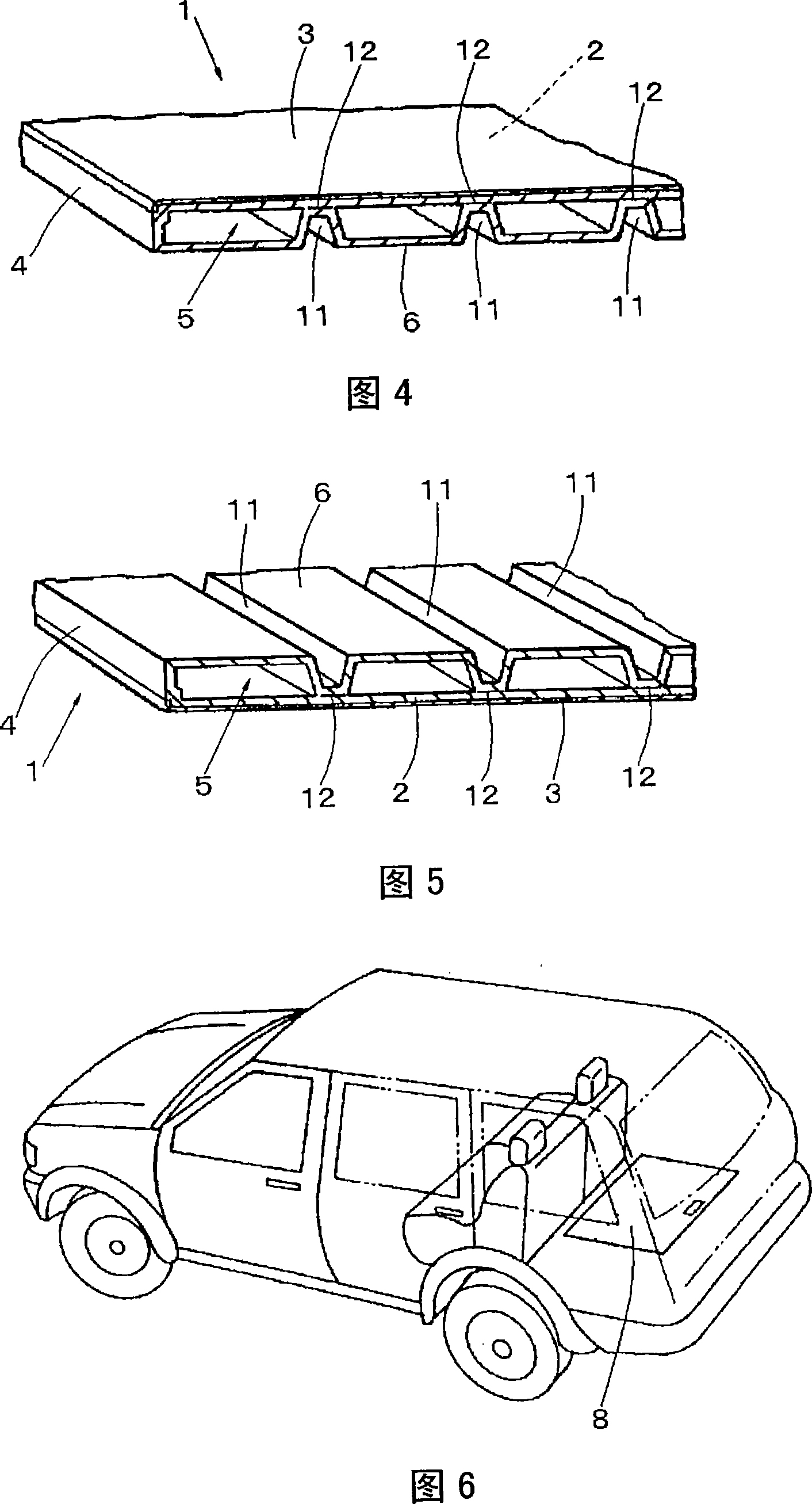 Interior automotive trim part and process for producing the same