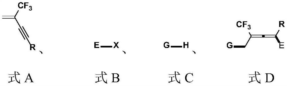 Modular synthesis method of polysubstituted trifluoromethyl allene