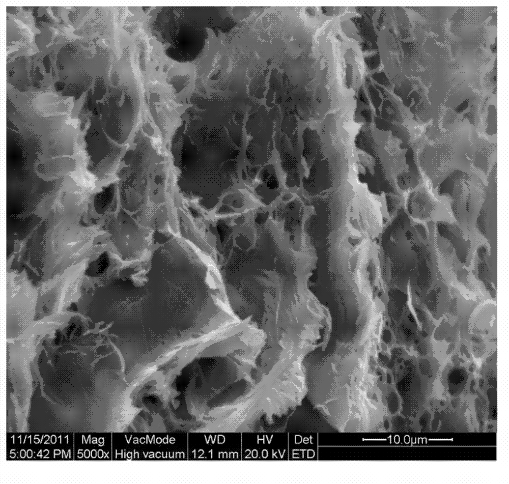 PVC (Polyvinyl Chloride)/graphite alkene antistatic composite material and preparation method thereof