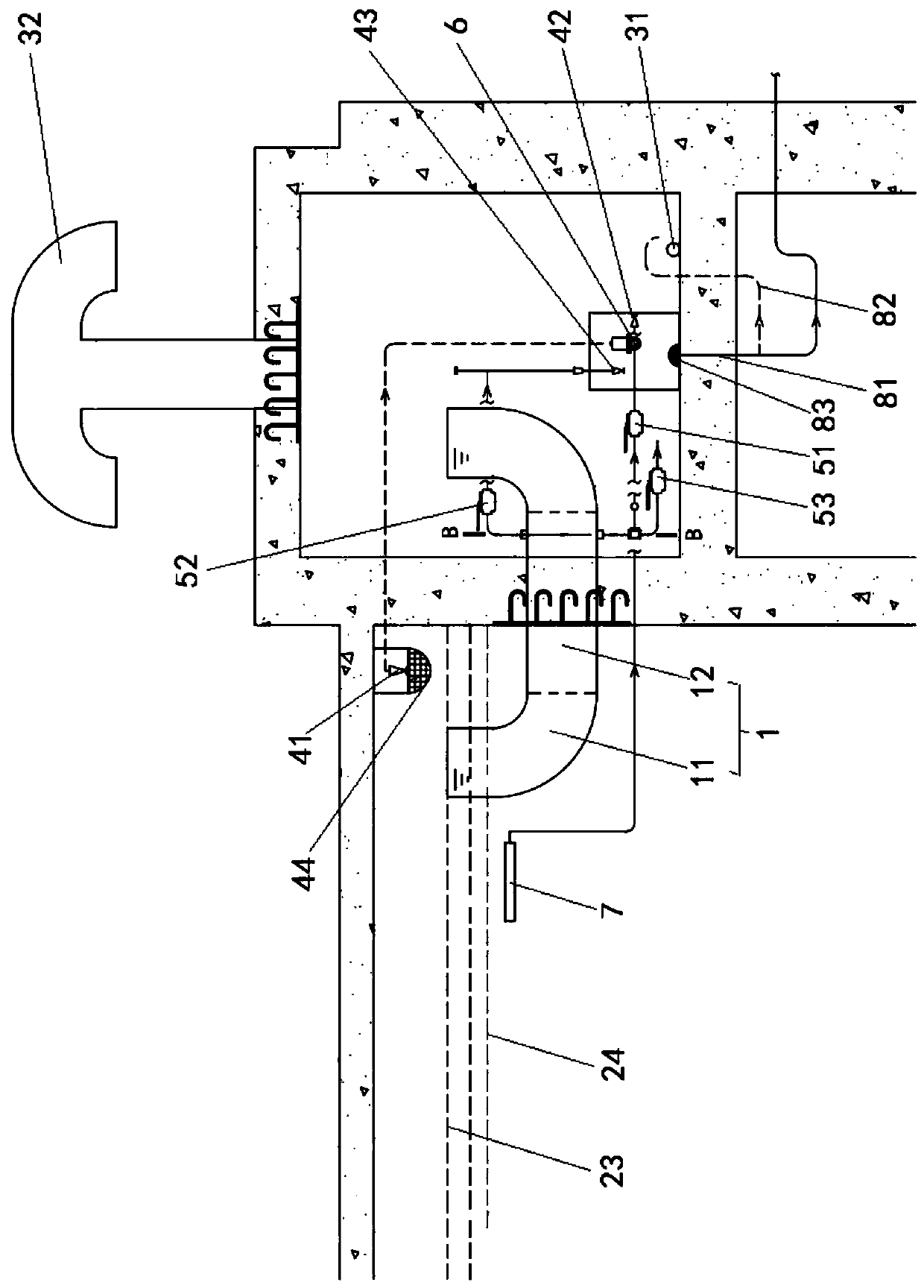 Passive heat conduction device and secondary side passive cooling system