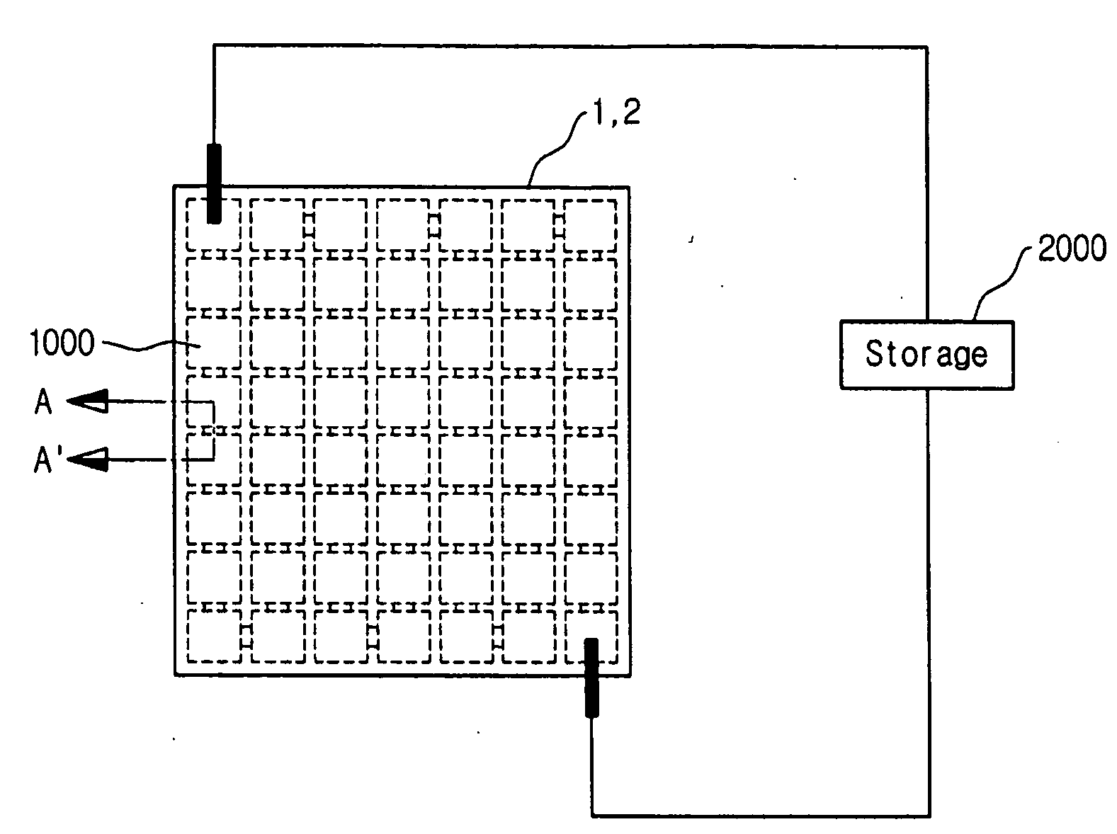 Apparatus for storing energy and method for manufacturing the same
