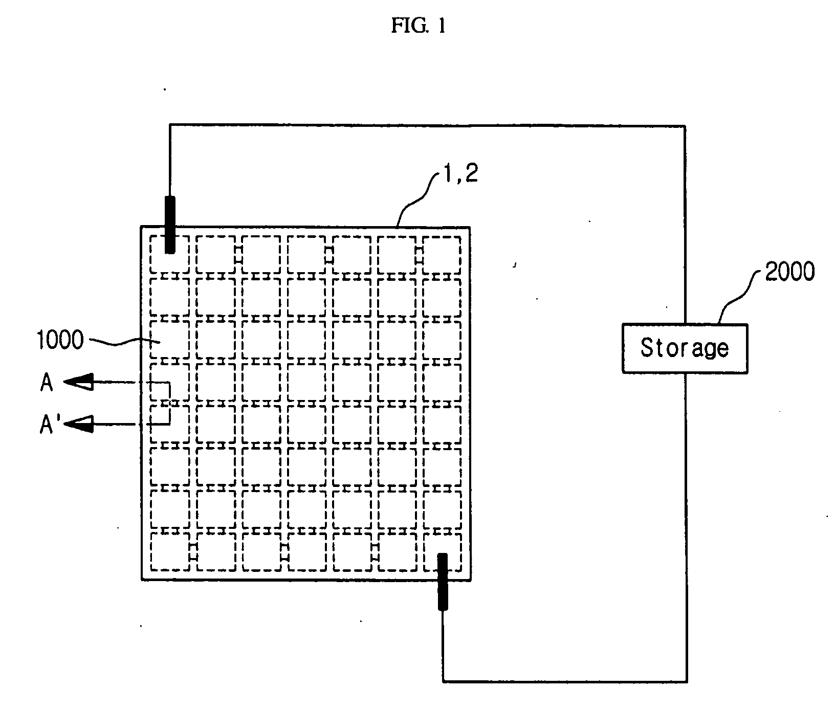 Apparatus for storing energy and method for manufacturing the same