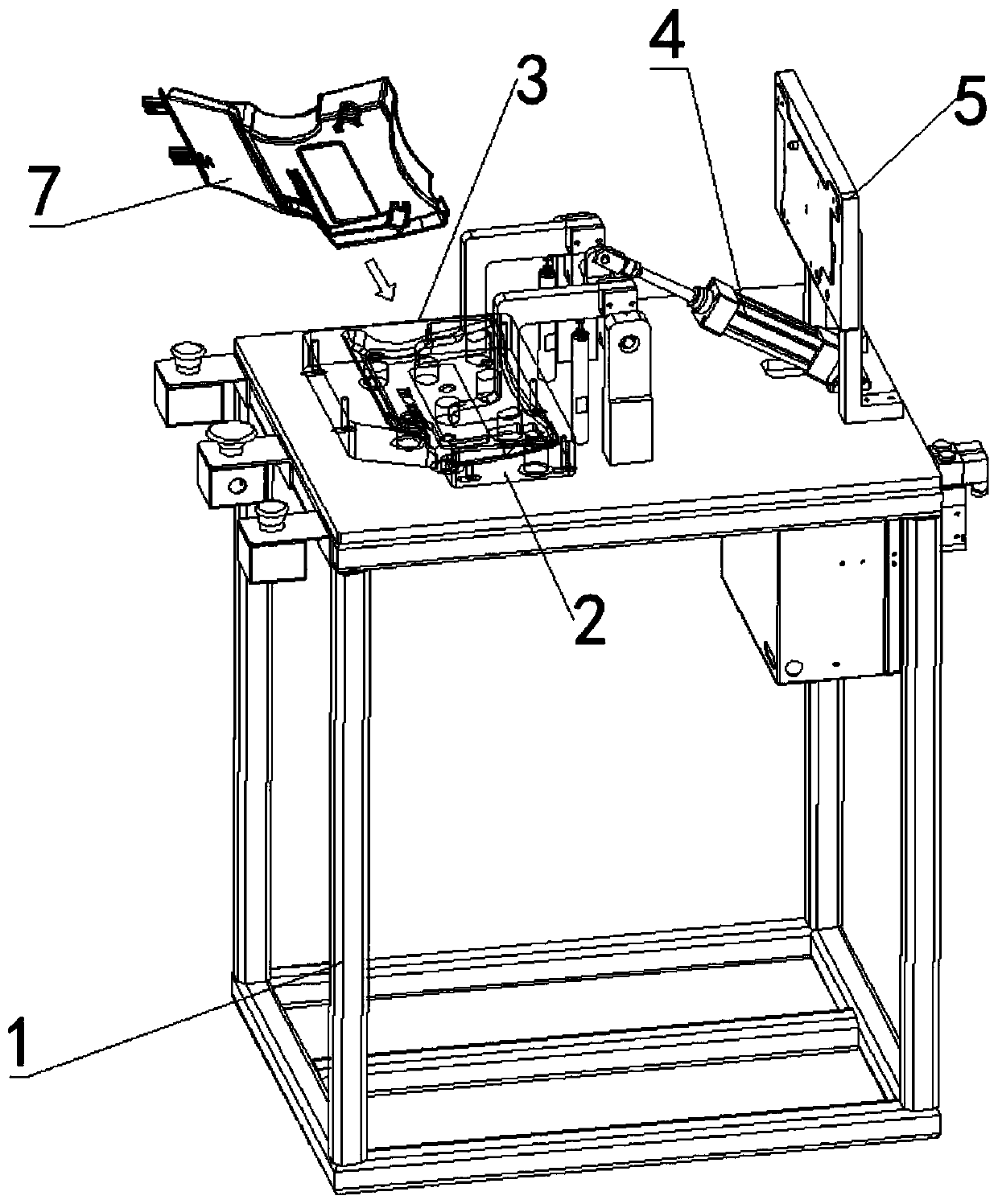 Tool fixture capable of fixing position of welding point and preventing welding leakage