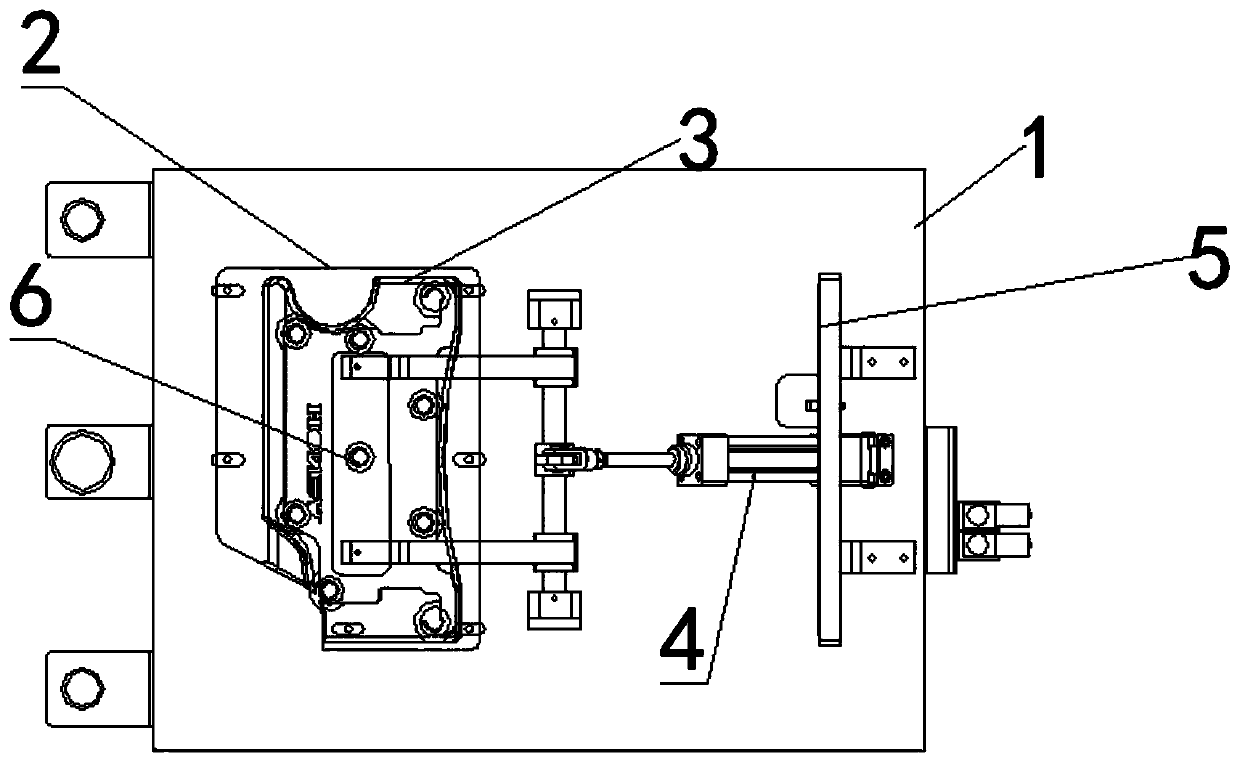 Tool fixture capable of fixing position of welding point and preventing welding leakage