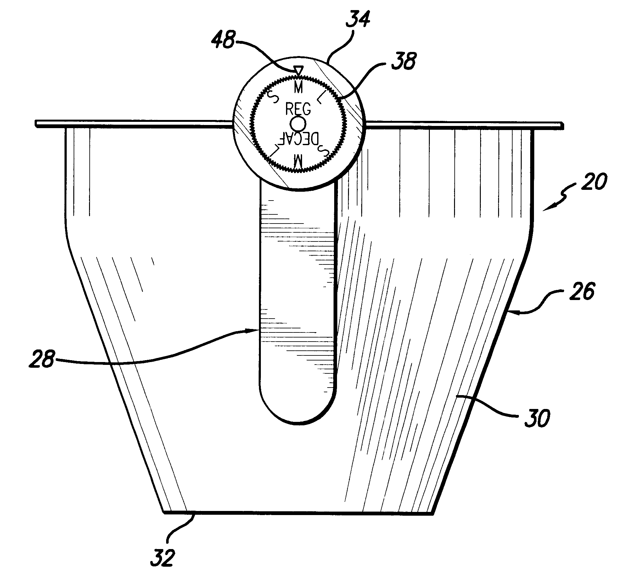 Beverage maker-funnel combination and method of use