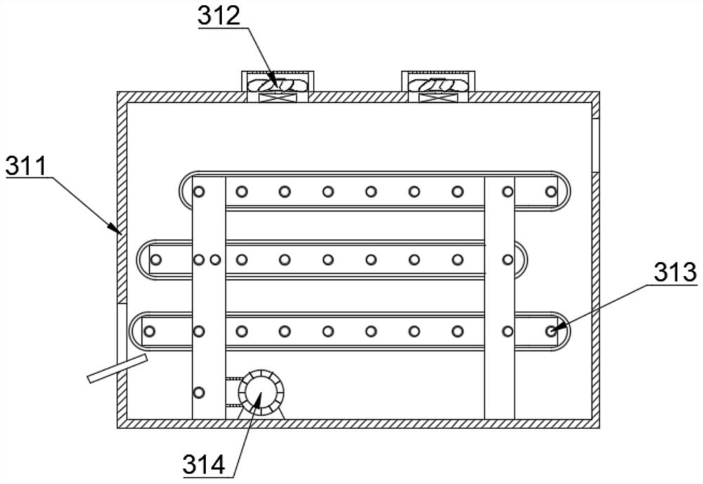 Processing method and device for rice bran preservation