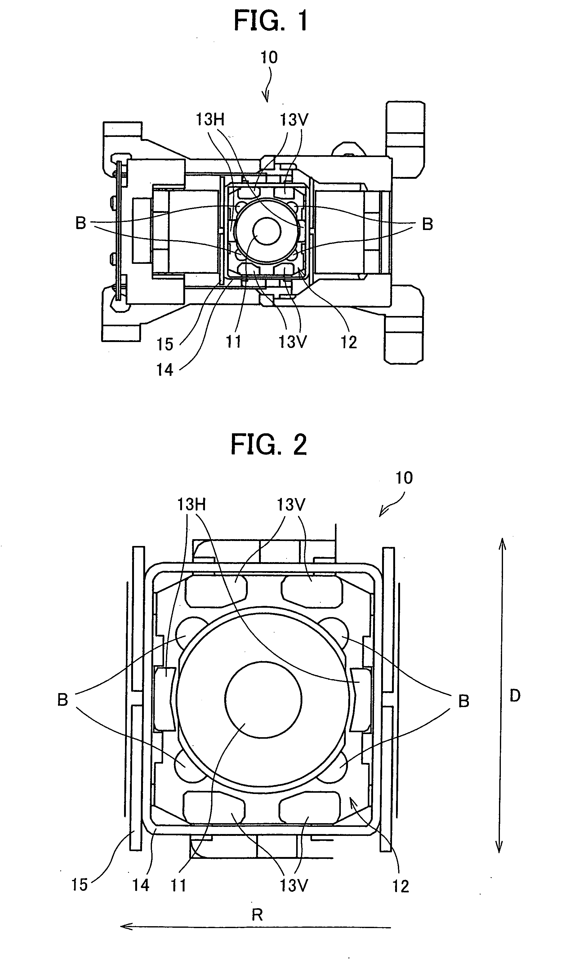 Lens holding system, optical pick-up device, and recording/reproducing device