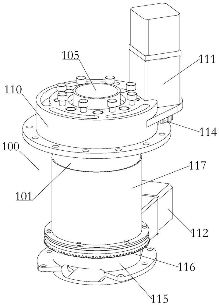 A device for exposing materials outside the cabin