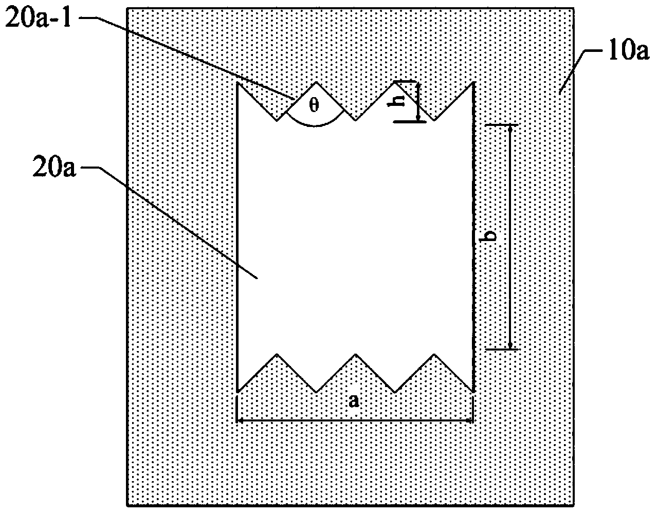 Mask plate and through hole forming method