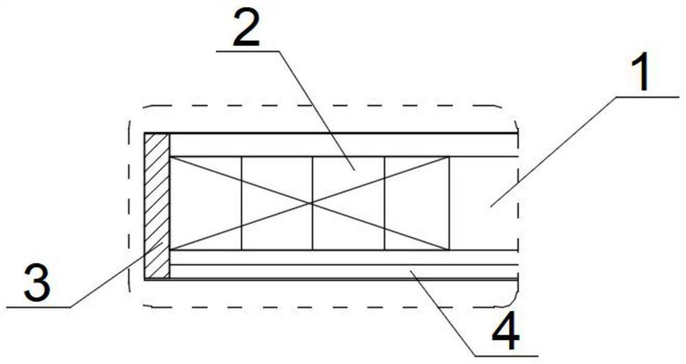 Door core structure and manufacturing method