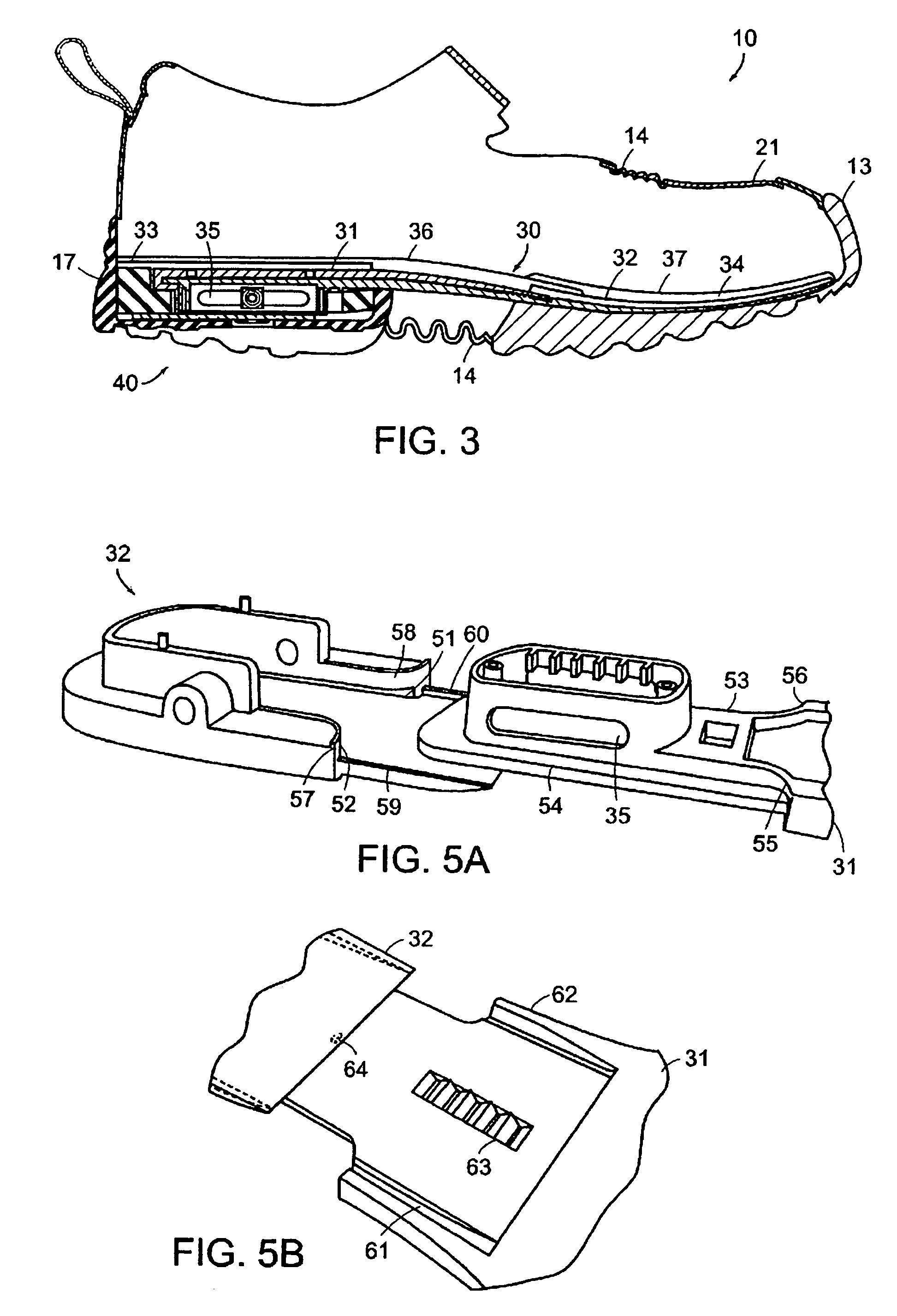 Method of making an expandable shoe