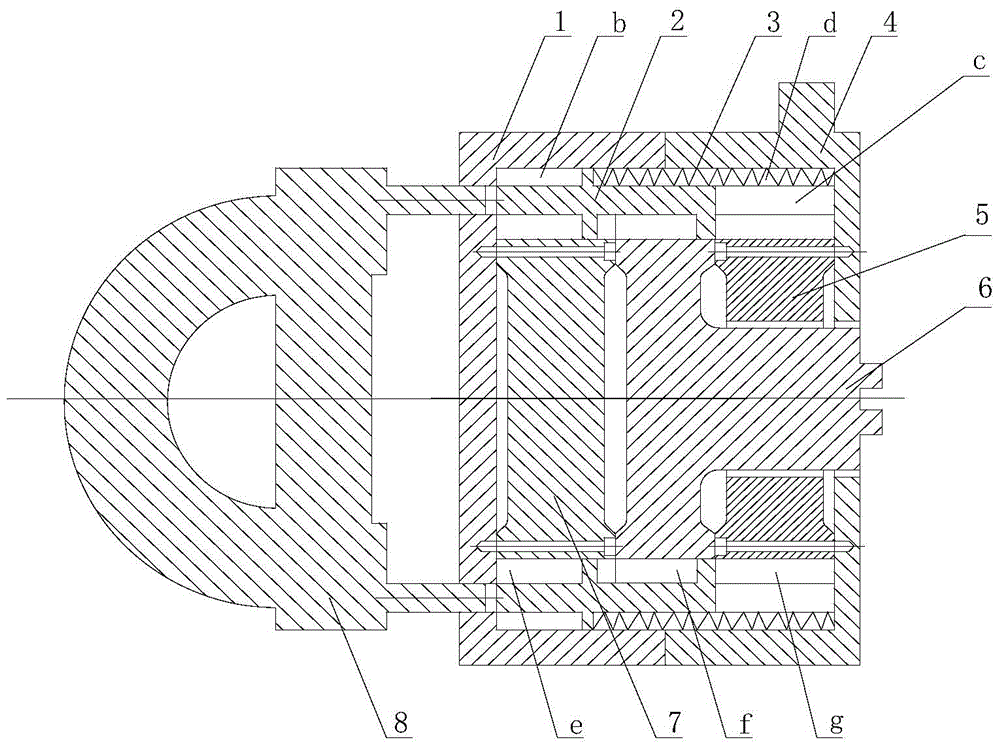 Mortise and tenon spring lock cylinder