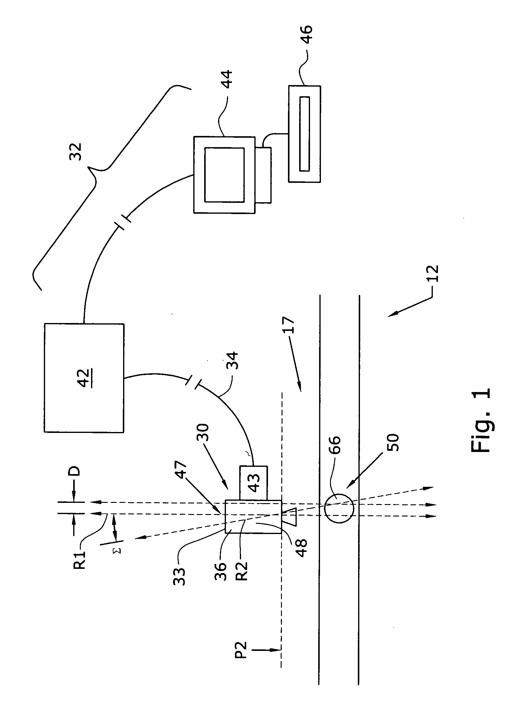 Method of calibrating a detector and calibration sphere for the same