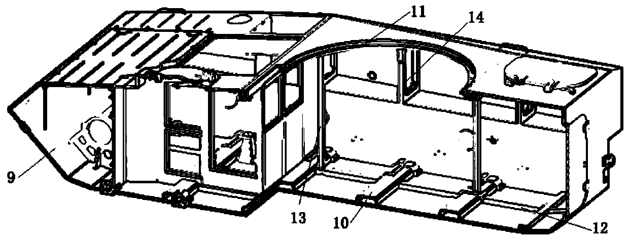Lightweight special vehicle body