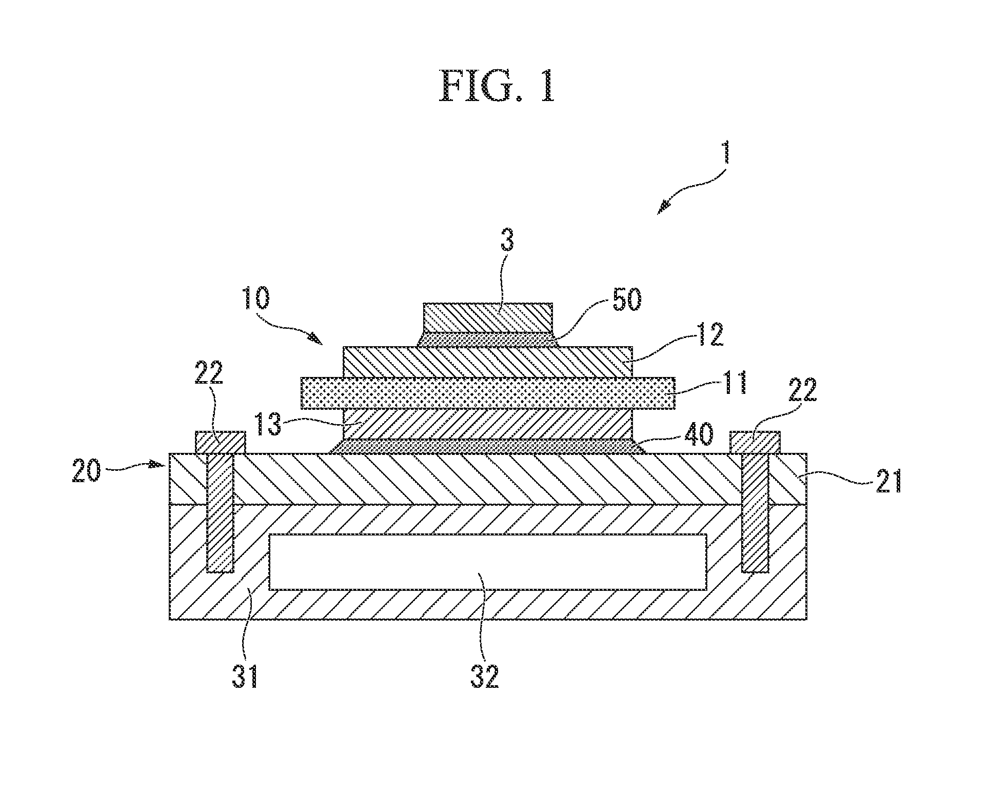 Solder joint structure, power module, power module substrate with heat sink and method of manufacturing the same, and paste for forming solder base layer