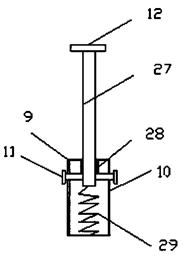 Adjusted and controlled type base body pulling device