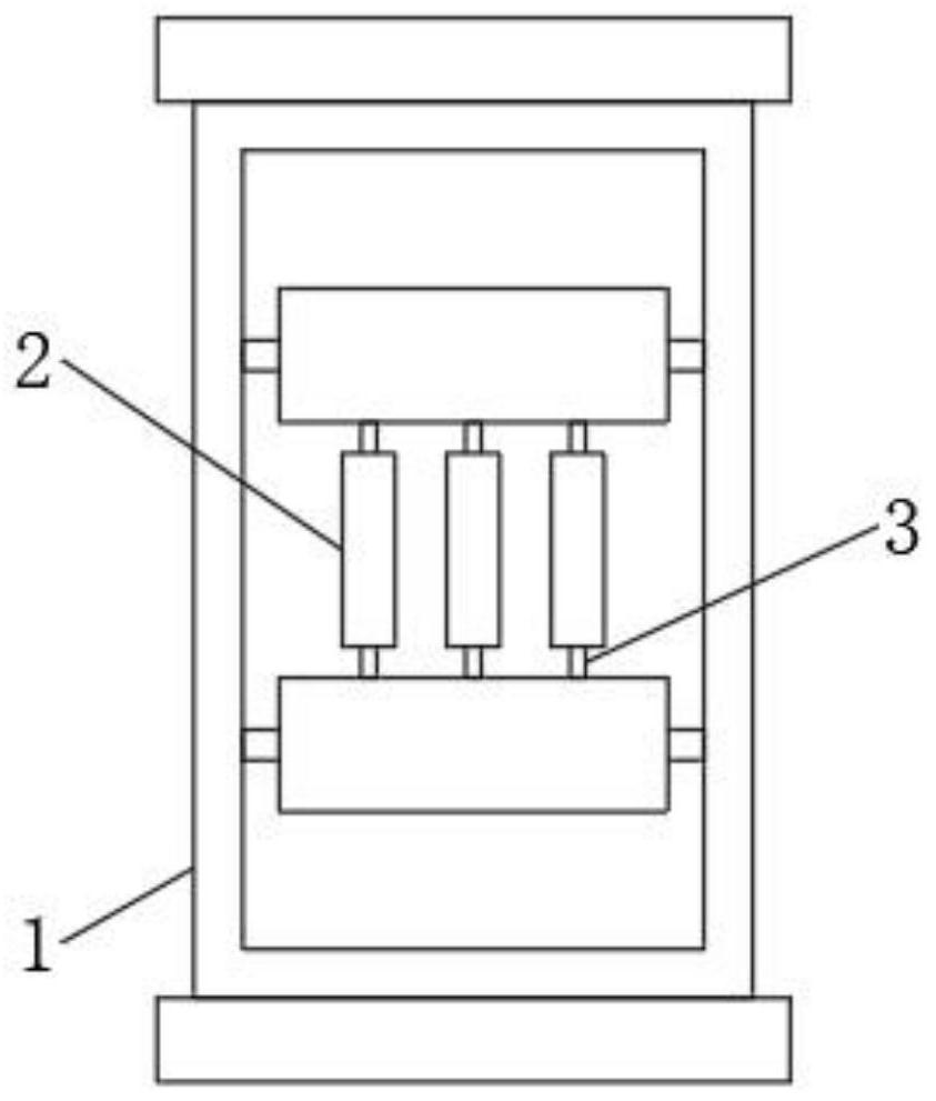 Power distribution cabinet with line protection and repair function