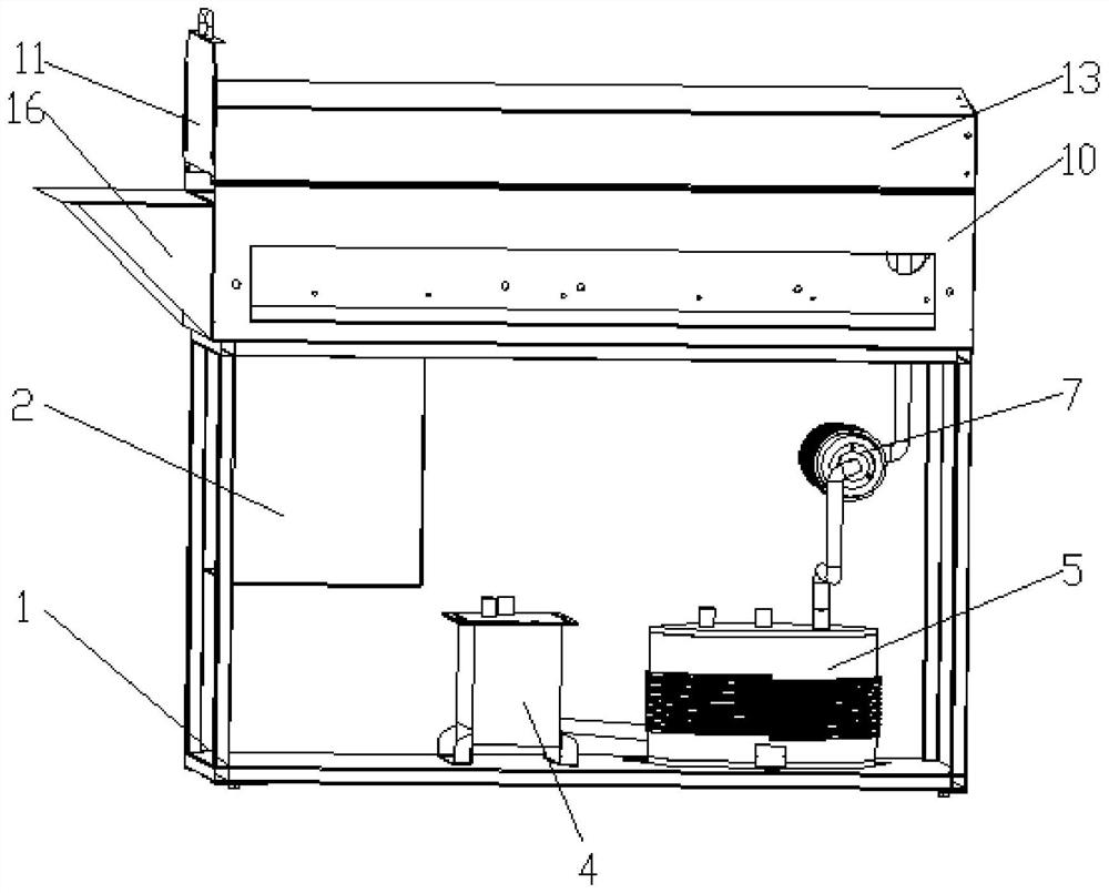 Water molecule cooking cabinet