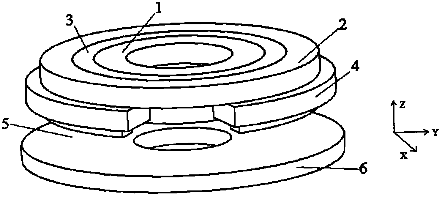 Axial magnetic bearing