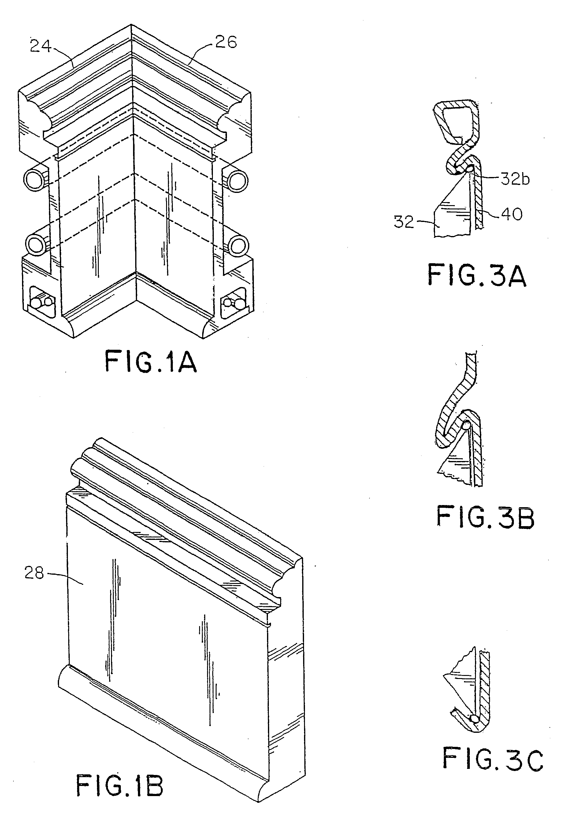 Adjustable baseboard and molding system