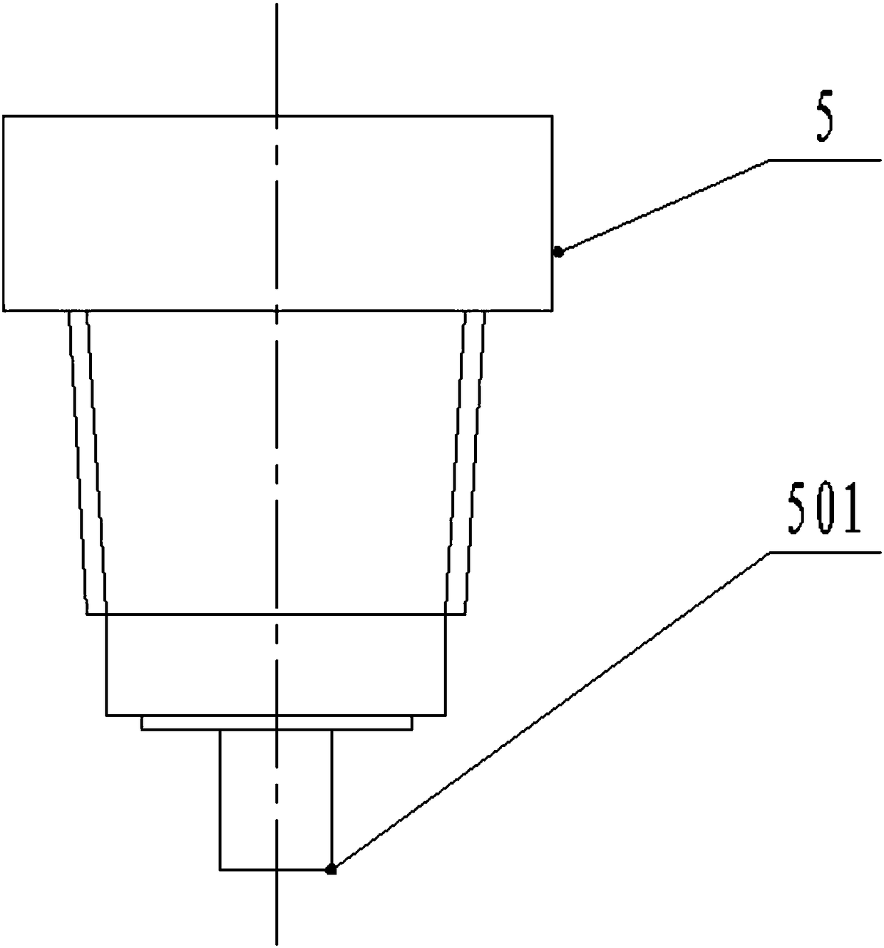 Odorizing device for city gas