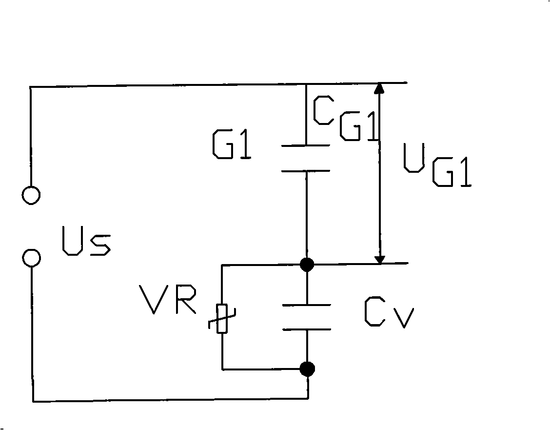 Compound clearance surge protector