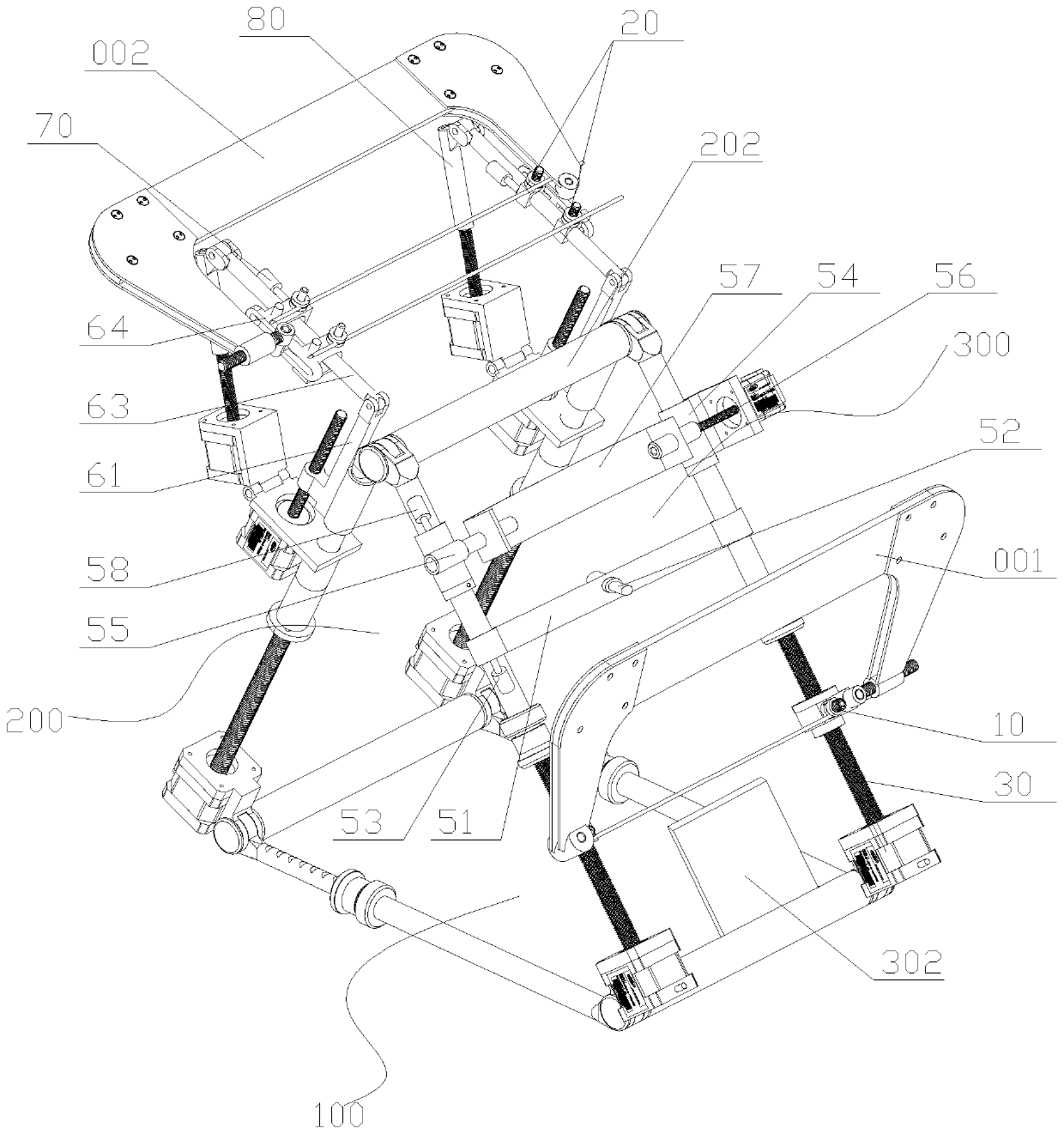 Automatic traction device for lower-limb fracture setting operation