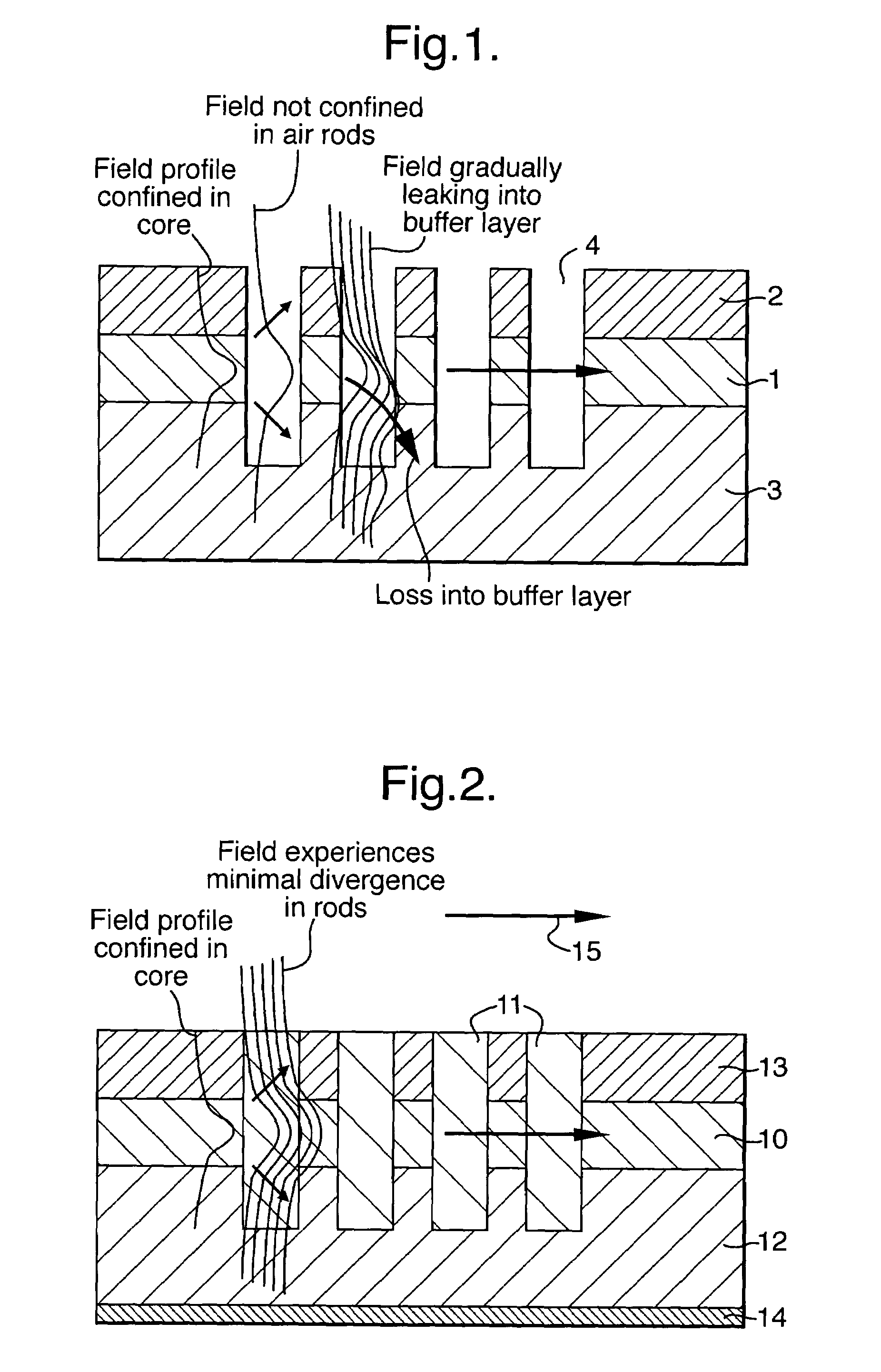 Optical waveguide structure