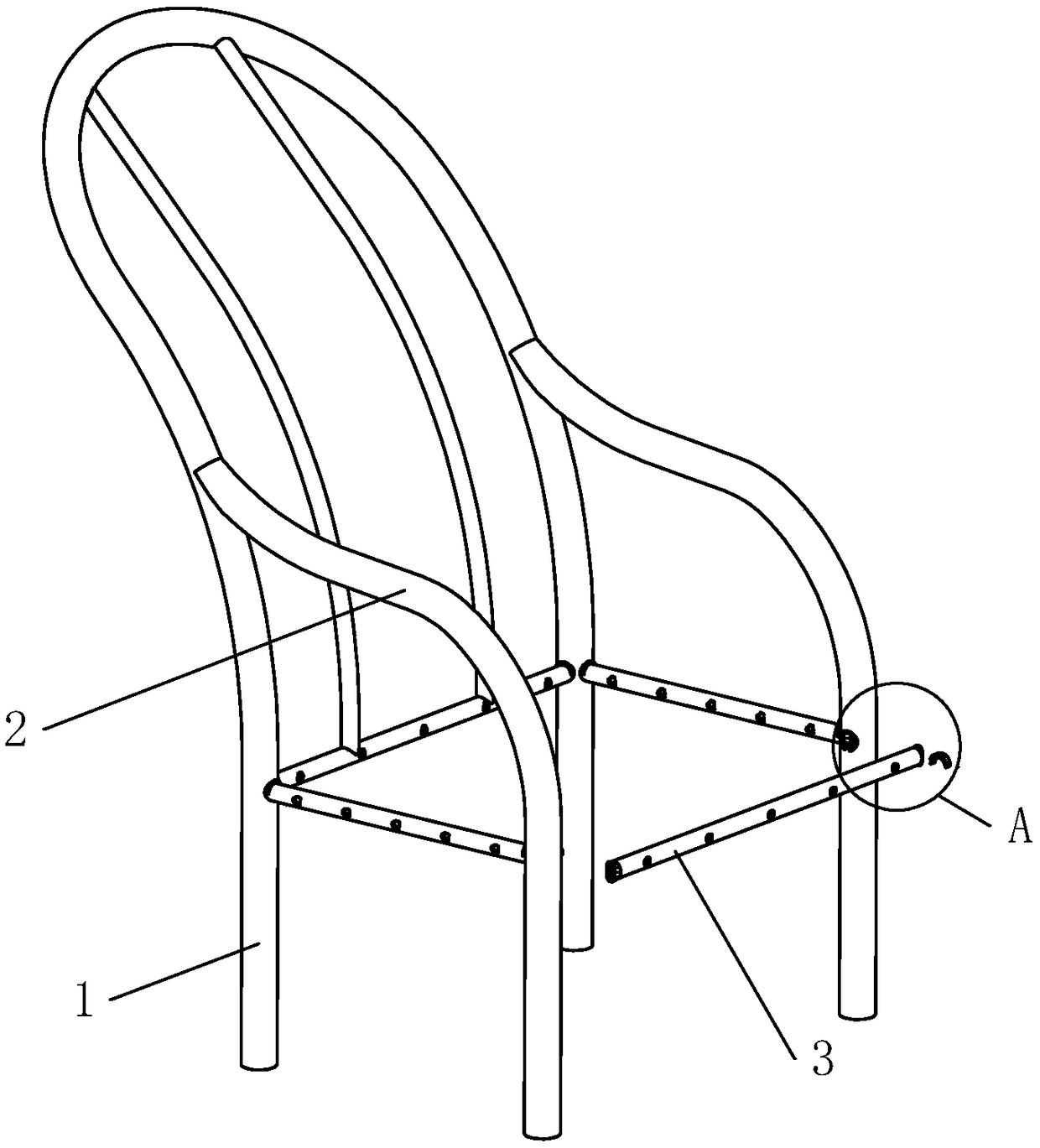 Rattan chair manufacturing process