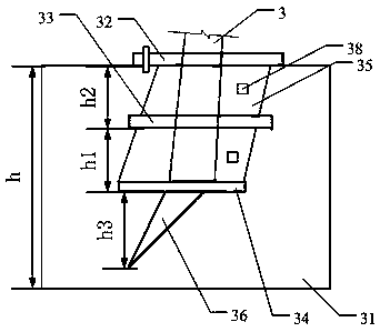 A corrosion-resistant assembly support mechanism system with tilting warning for power supply system