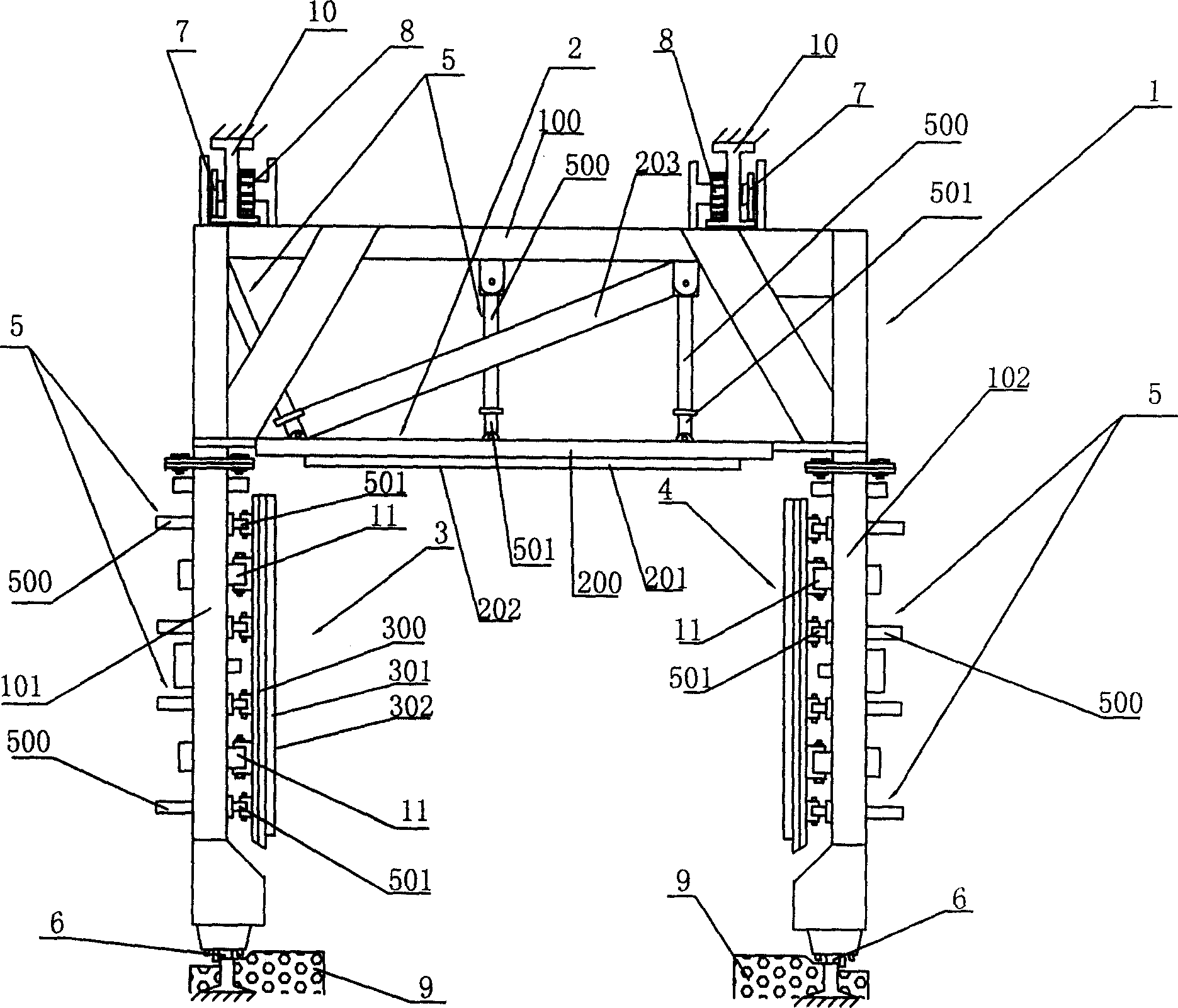 Container body partial heat-insulating layer foaming method