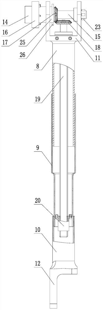 Length-adjustable lower limb exoskeleton mechanism