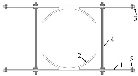 Terminal pole assembly type optical cable support and installation method thereof