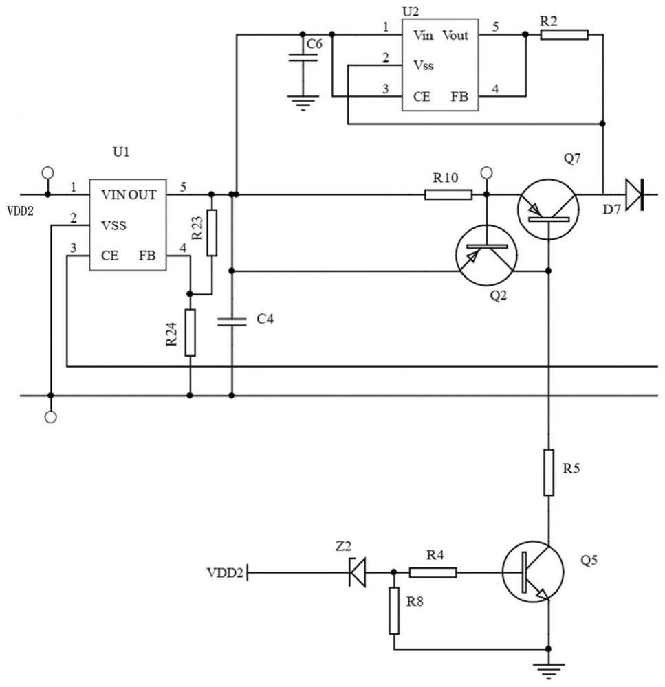 Single-live-wire electricity taking circuit