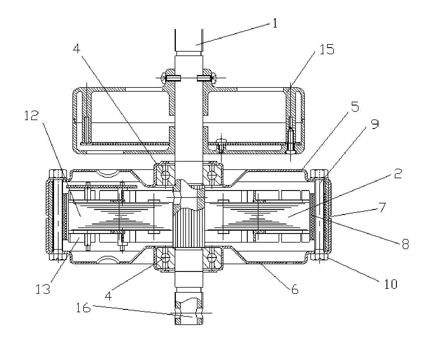 Ceiling fan motor