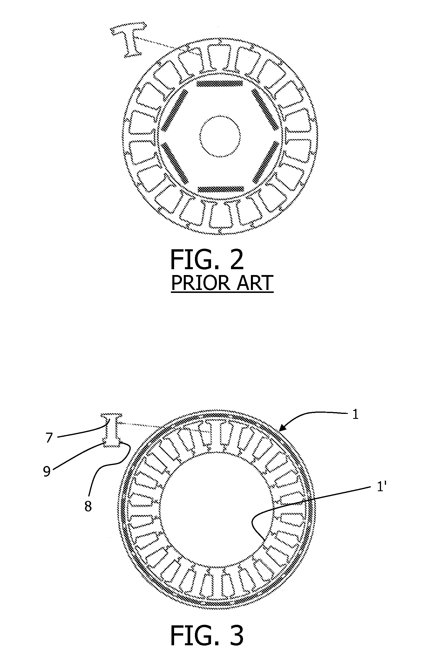 Segmented inner stator and brushless permanent magnet motor with the same