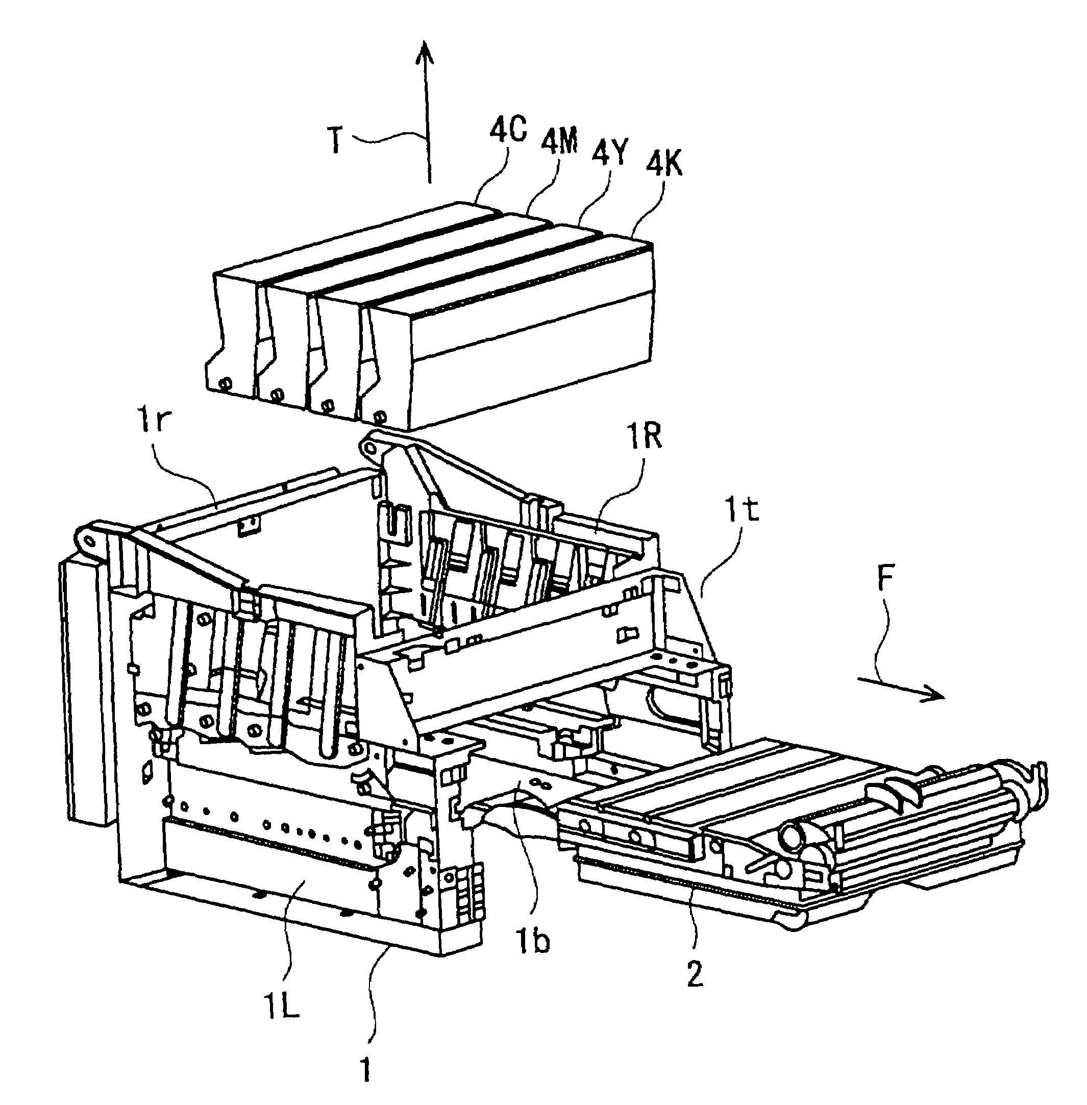 Image forming apparatus including structural frame