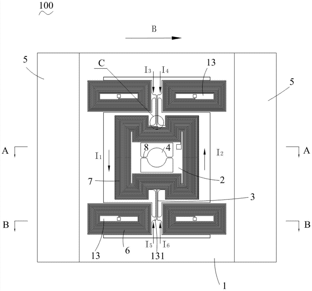 Electromagnetically driven two-dimensional scanning micromirrors for laser scanning display