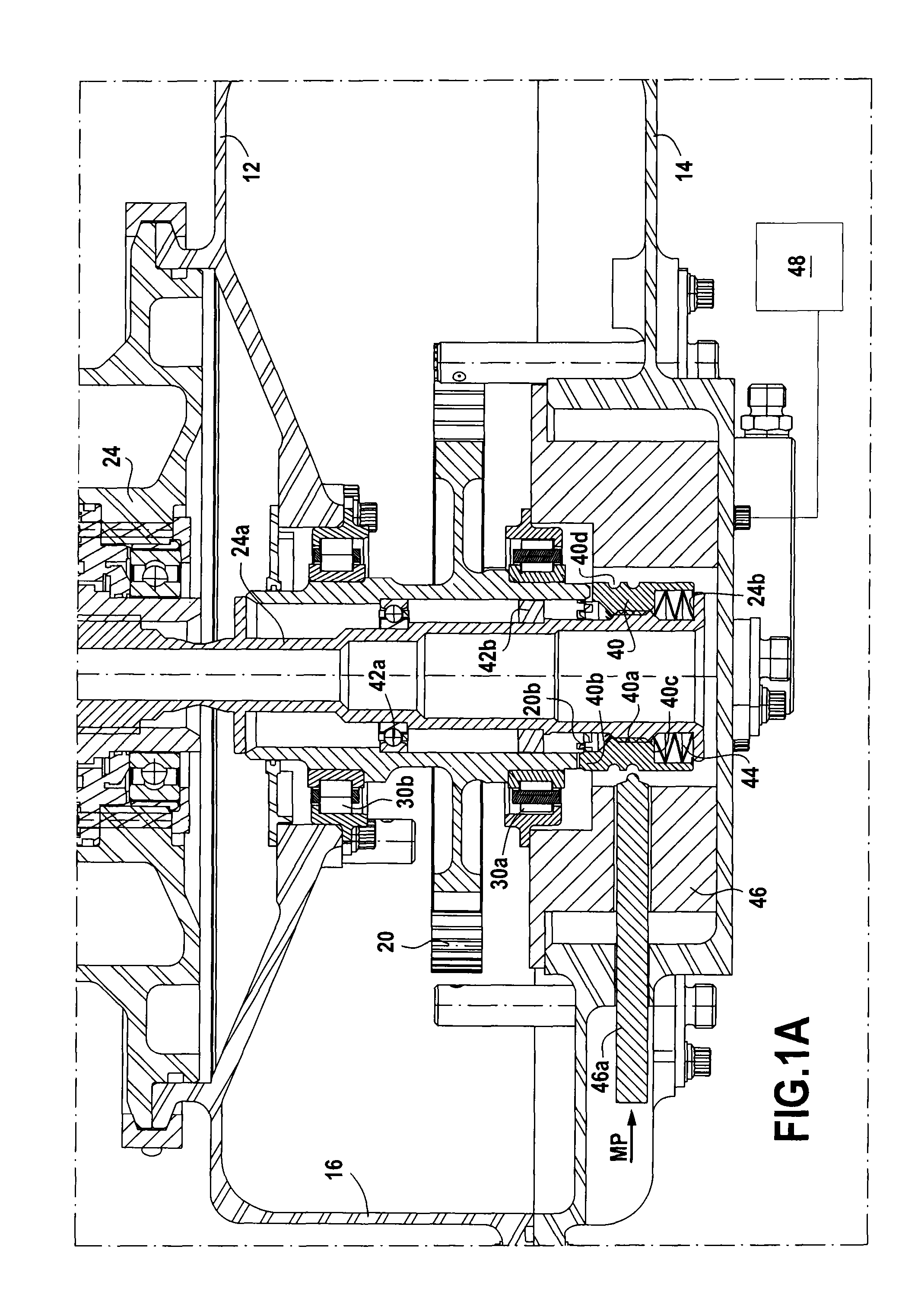 Gas turbine accessory gearbox incorporating decoupling means