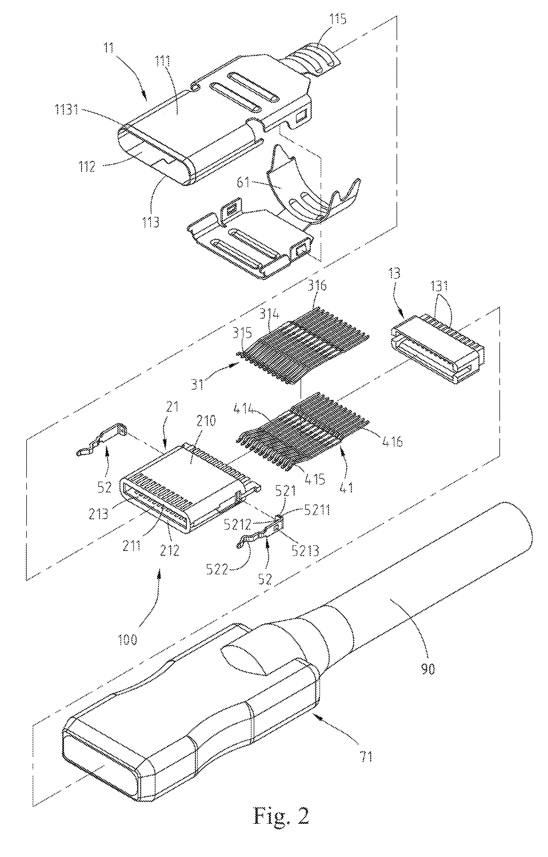 Electrical plug connector