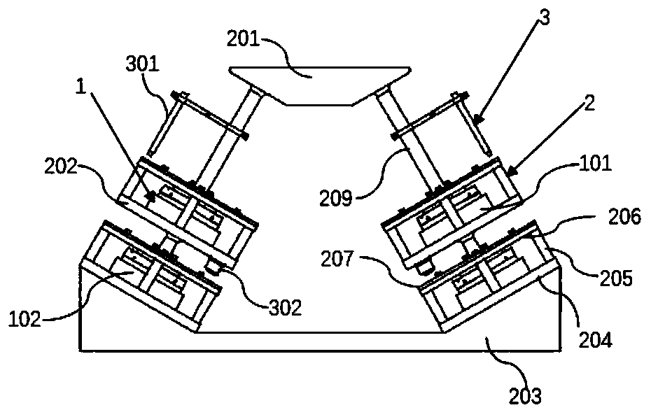 A multi-degree-of-freedom voice coil vibration isolation structure and its control method