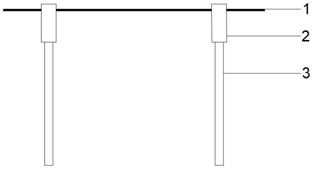 A construction method for pipe jacking and cap excavation across the existing dense anchor cable area