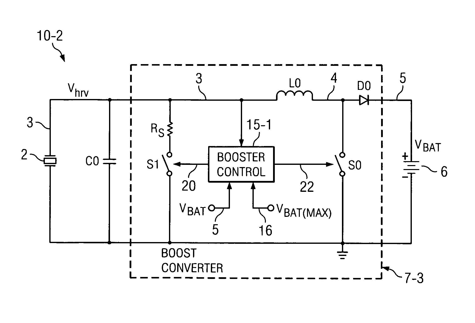 Battery protection circuit and method for energy harvester circuit