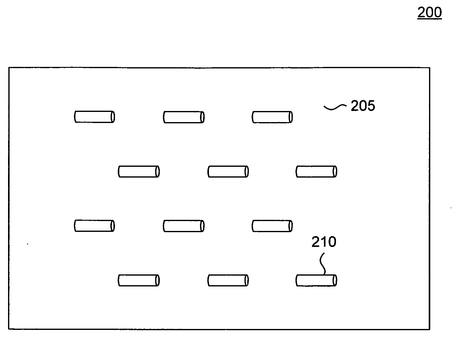 Continuously variable graded artificial dielectrics using nanostructures