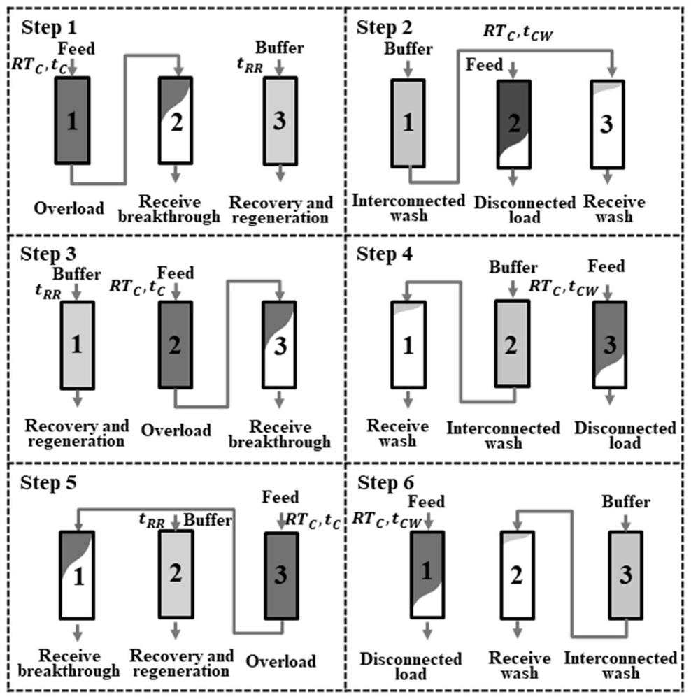 An optimized method for protein capture by multi-column continuous flow chromatography