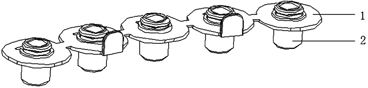 A reaction cup assembly