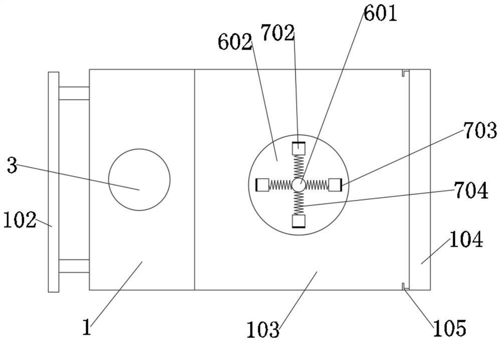 A paint injection device used in the later stage of ceramic processing